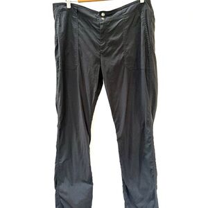 ExOfficio Insect Shield Repellent Apparel Women’s Gray Hiking Pants, Size 14